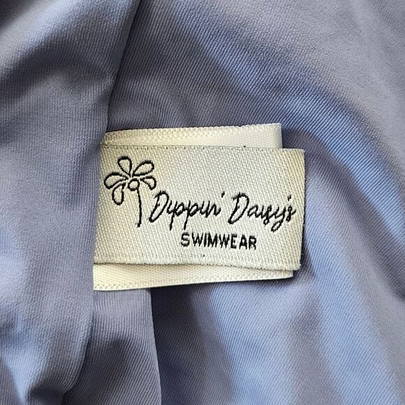 Dippin Daisy's Purple Deep Plunge V Lavender One Piece Swimsuit - Picture 6 of 6